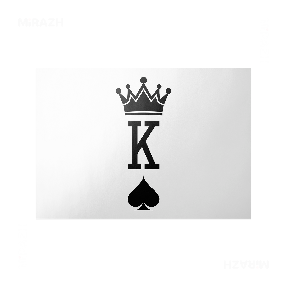 KingOfSpades Frameless Poster 03 Semi Glossy
