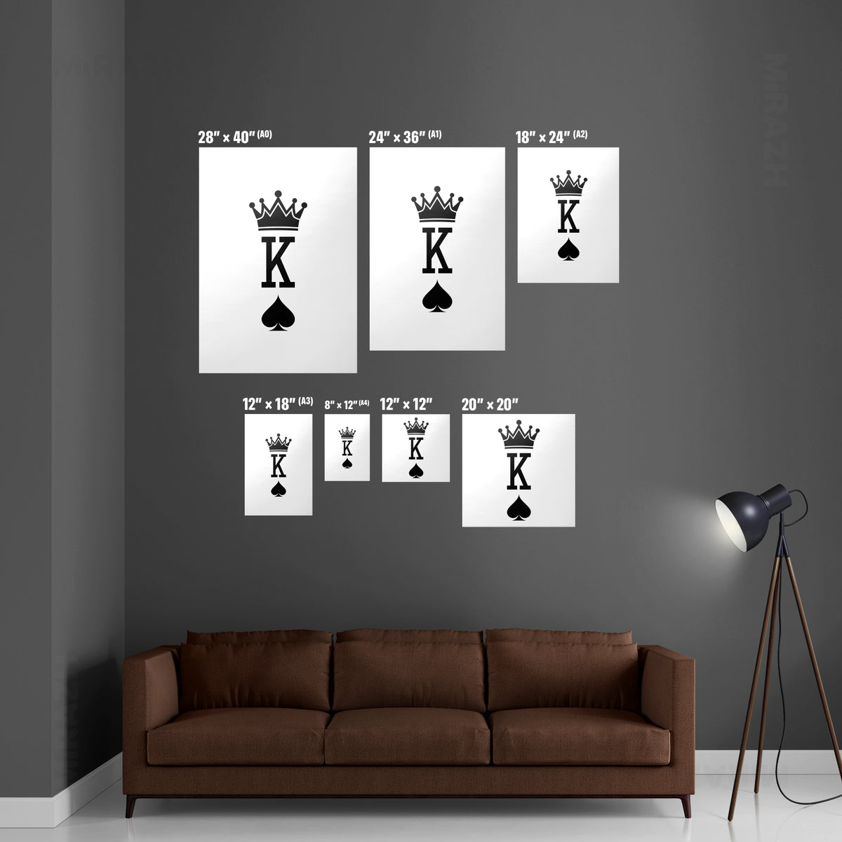 KingOfSpades Frameless Poster 05 Semi Glossy