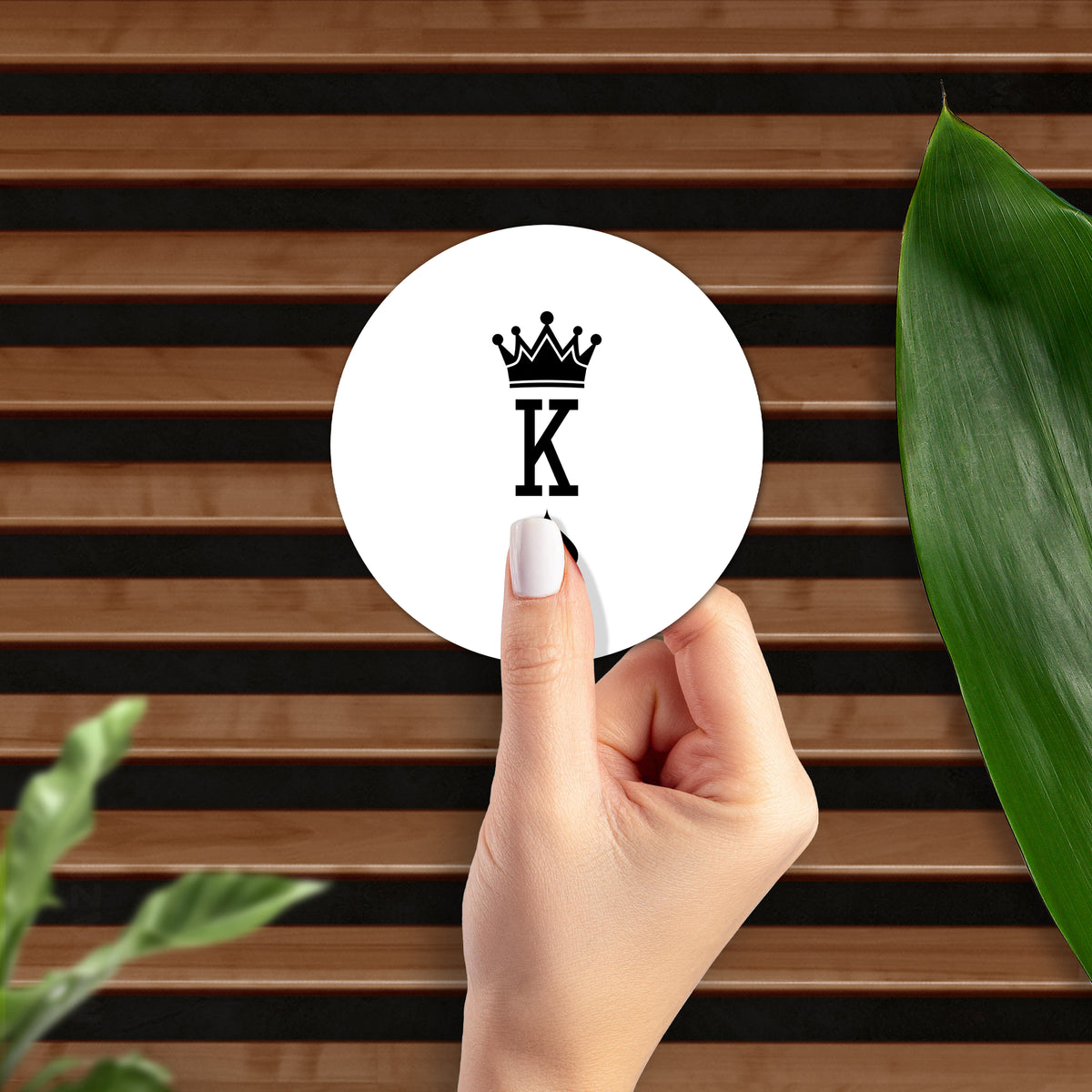 KingOfSpades High Gloss Coaster 02 Round