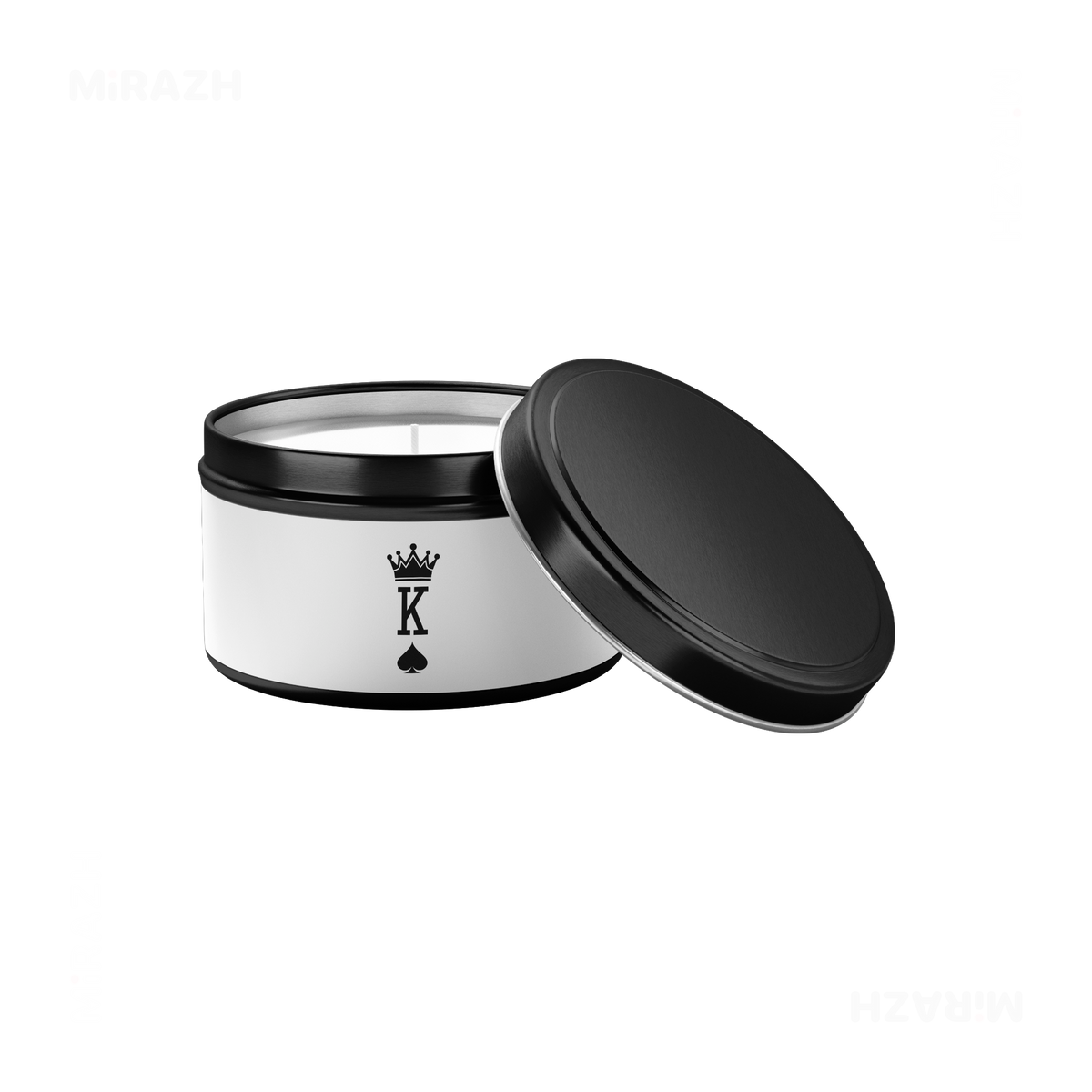 KingOfSpades Tin Candle 03 Black