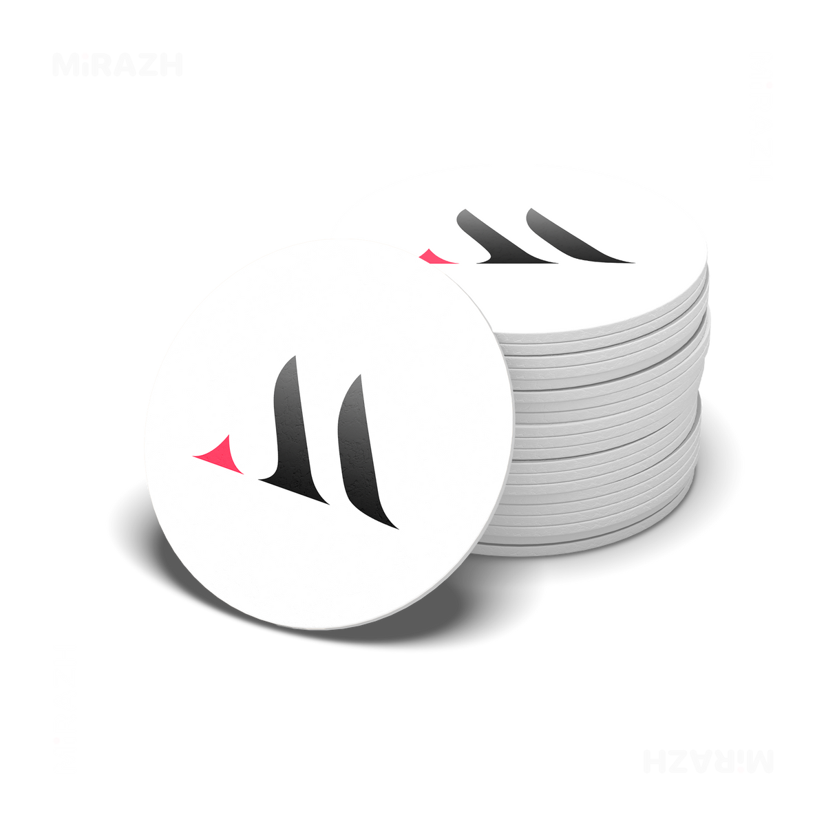 MiRAZHMark Ceramic Coaster 06 Round