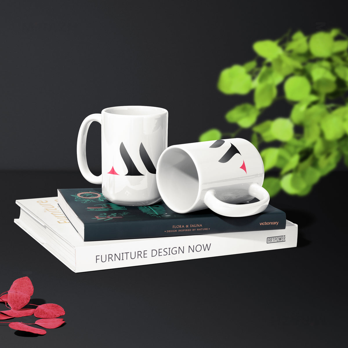 MiRAZHMark Ceramic Mug 02 White