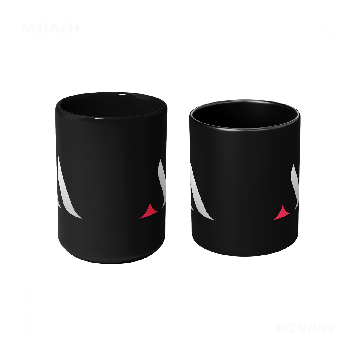 MiRAZHMark Ceramic Mug 09 Black
