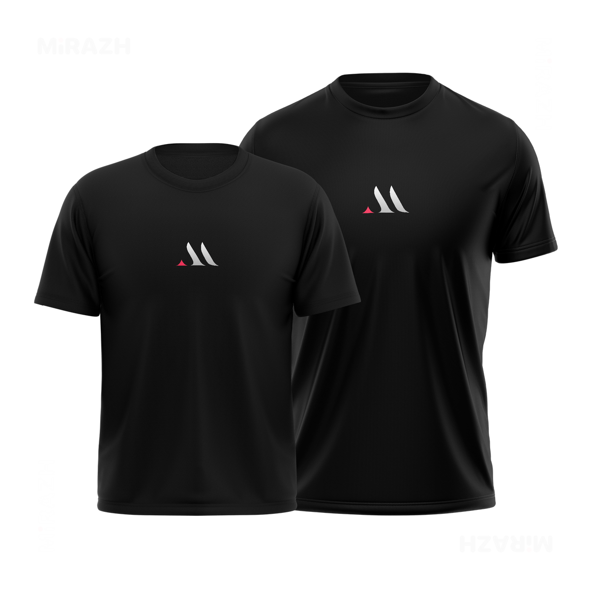 MiRAZHMark Couple T Shirt 01 Black