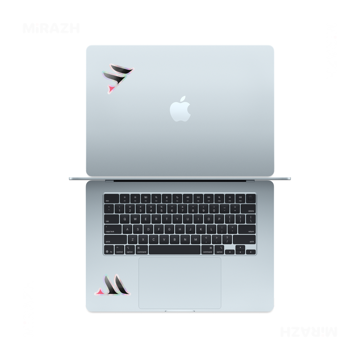 MiRAZHMark Die Cut Holographic Sticker 05