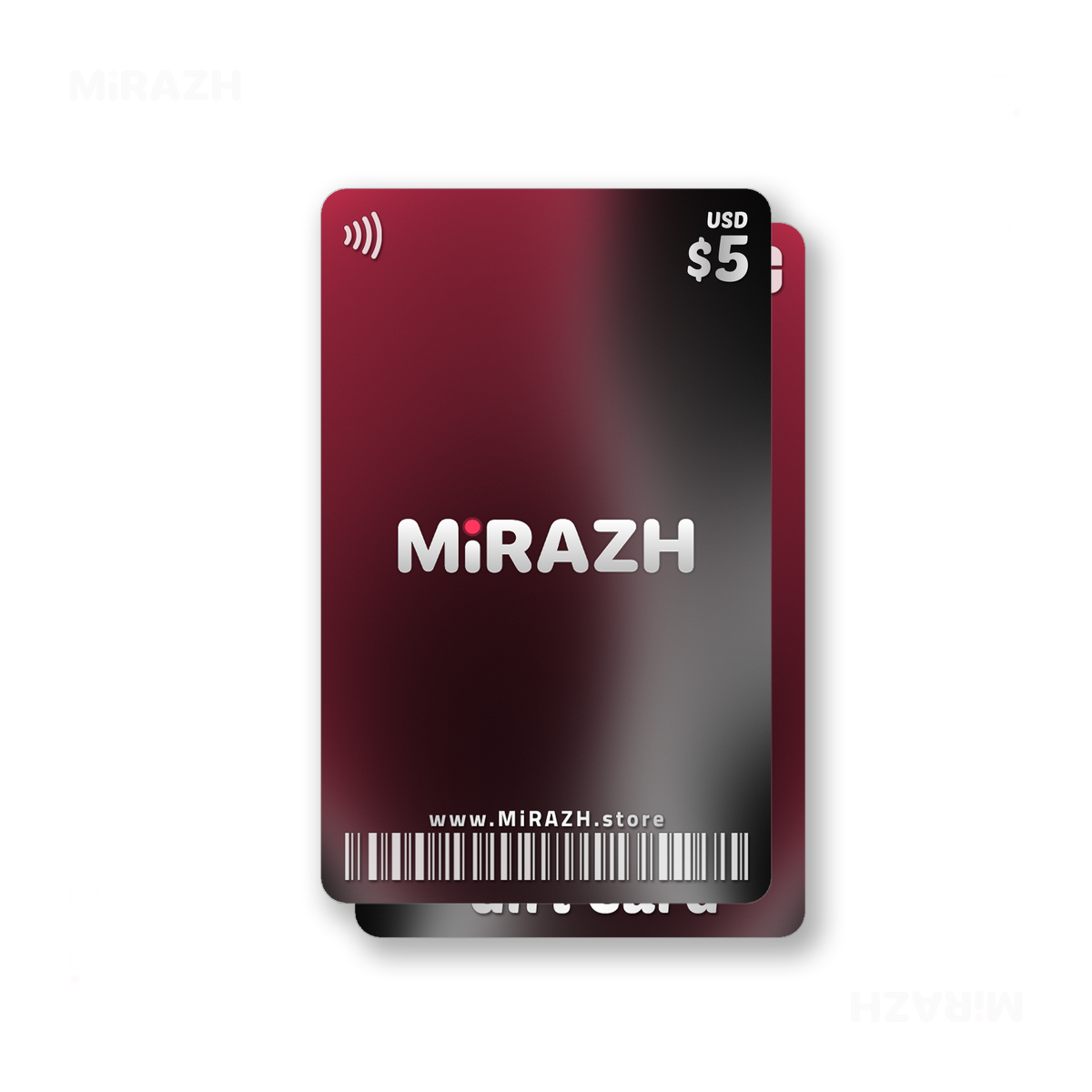 MiRAZHMark Digital Gift Card 02 5 USD