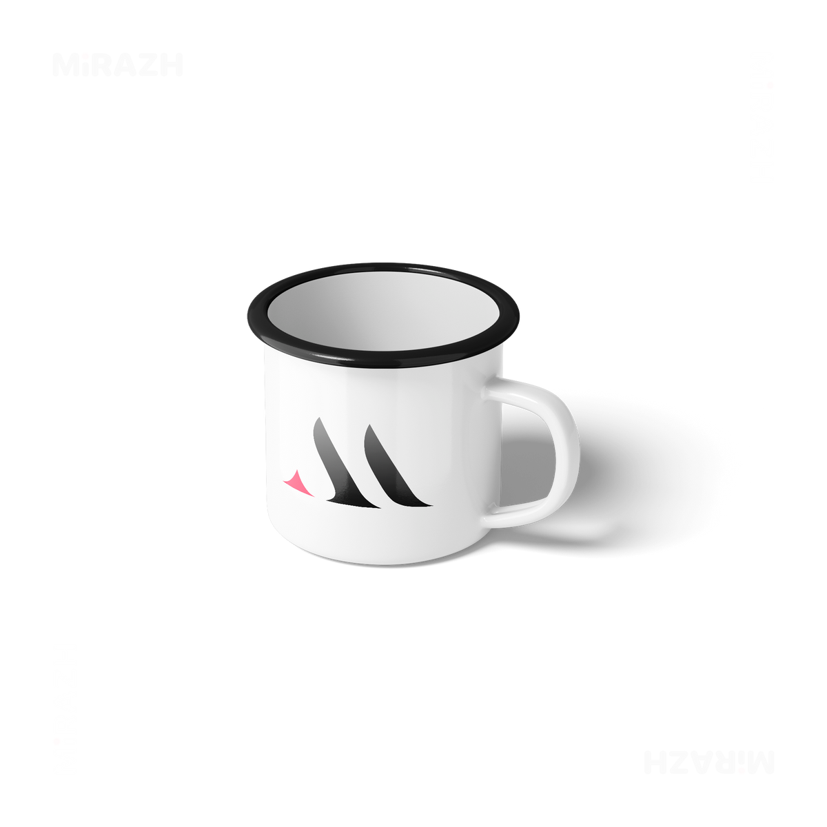 MiRAZHMark Enamel Camping Mug 01