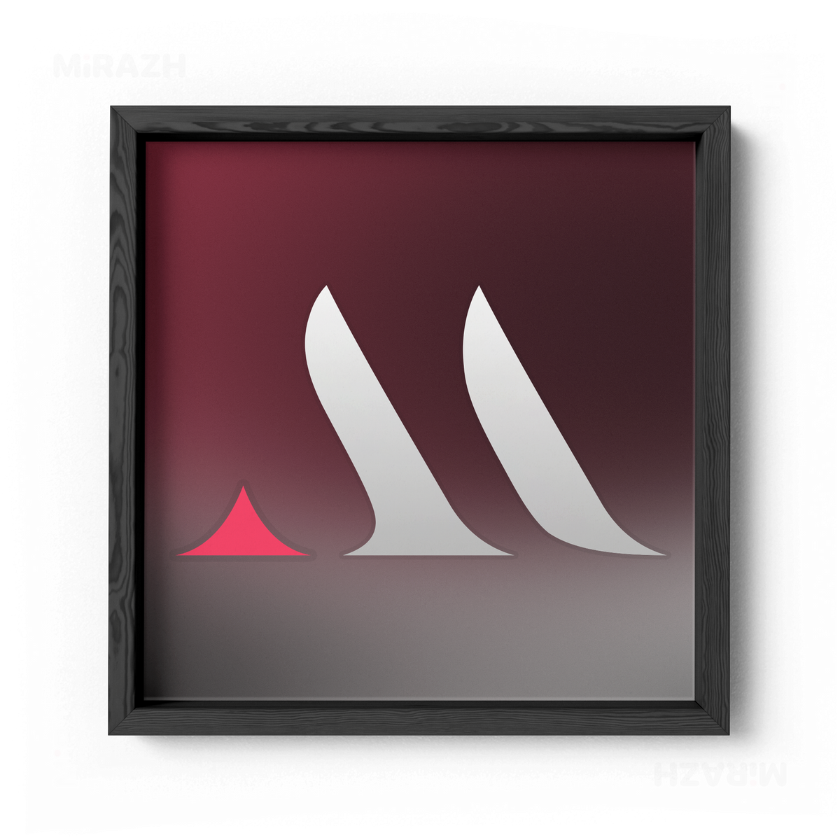 MiRAZHMark Framed Poster 04 Black Wood