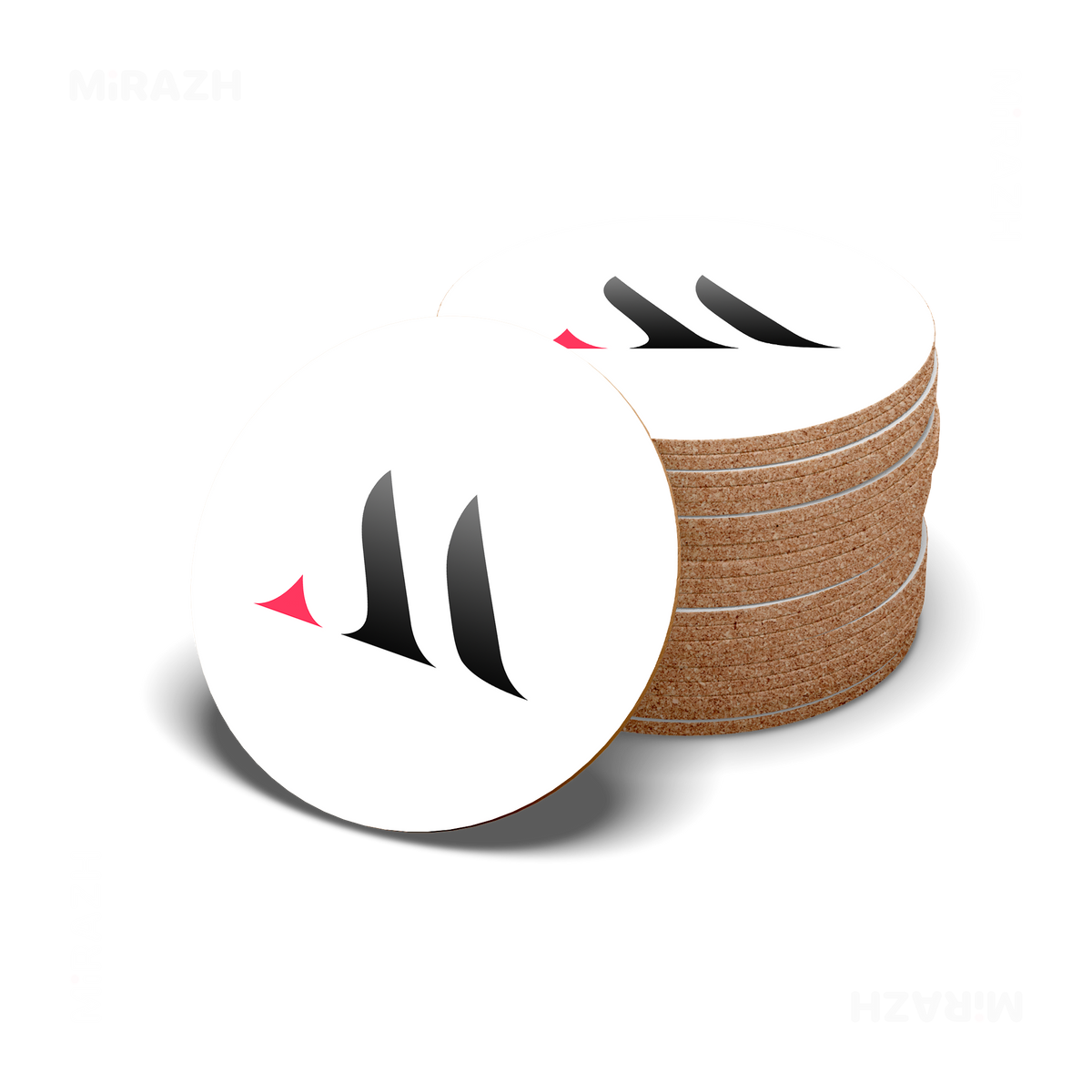 MiRAZHMark High Gloss Coaster 06 Round