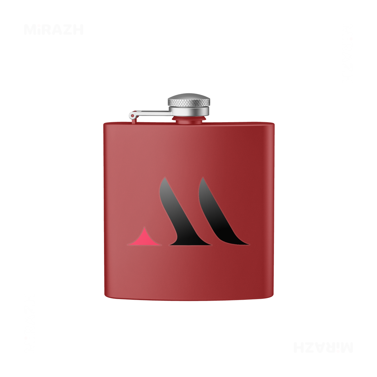 MiRAZHMark Hip Flasks 01 Red