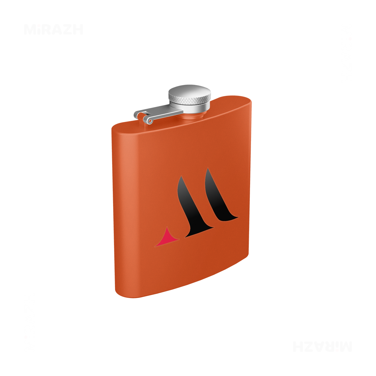 MiRAZHMark Hip Flasks 03 Orange