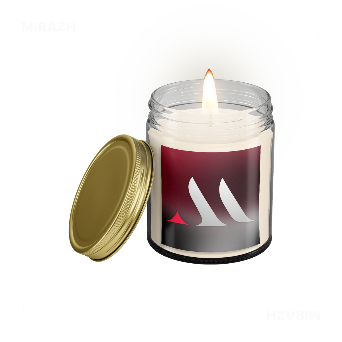 MiRAZHMark Scented Candle 01 Clear