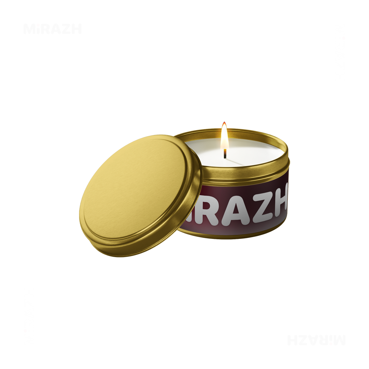 MiRAZHMark Tin Candle 01 Gold