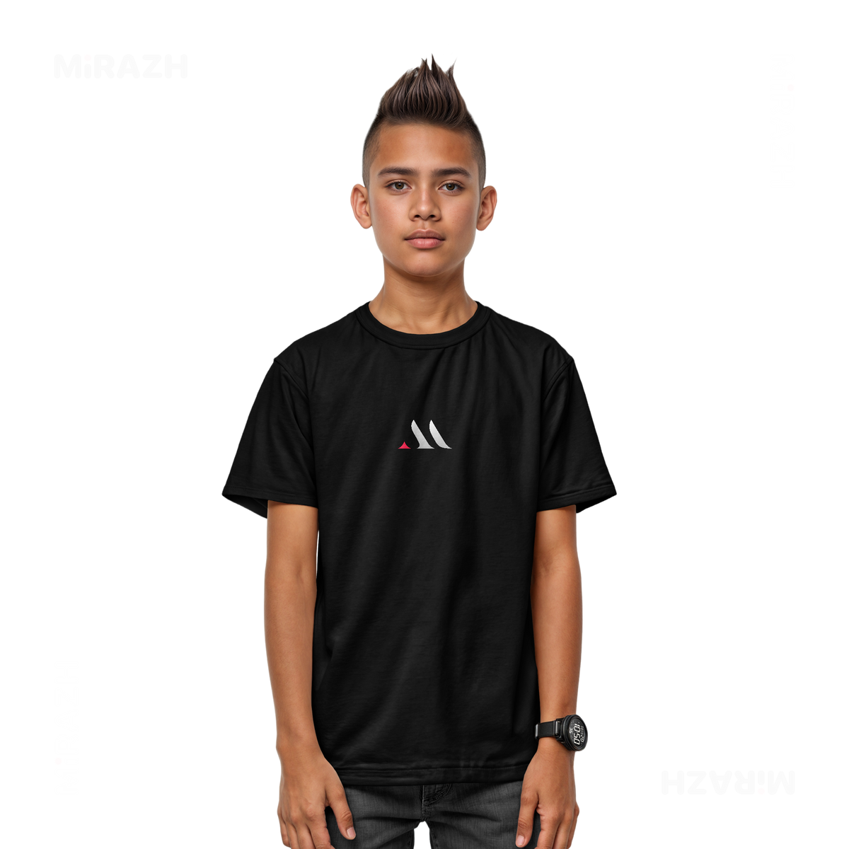 MiRAZHMark Youth T Shirt 03 Black