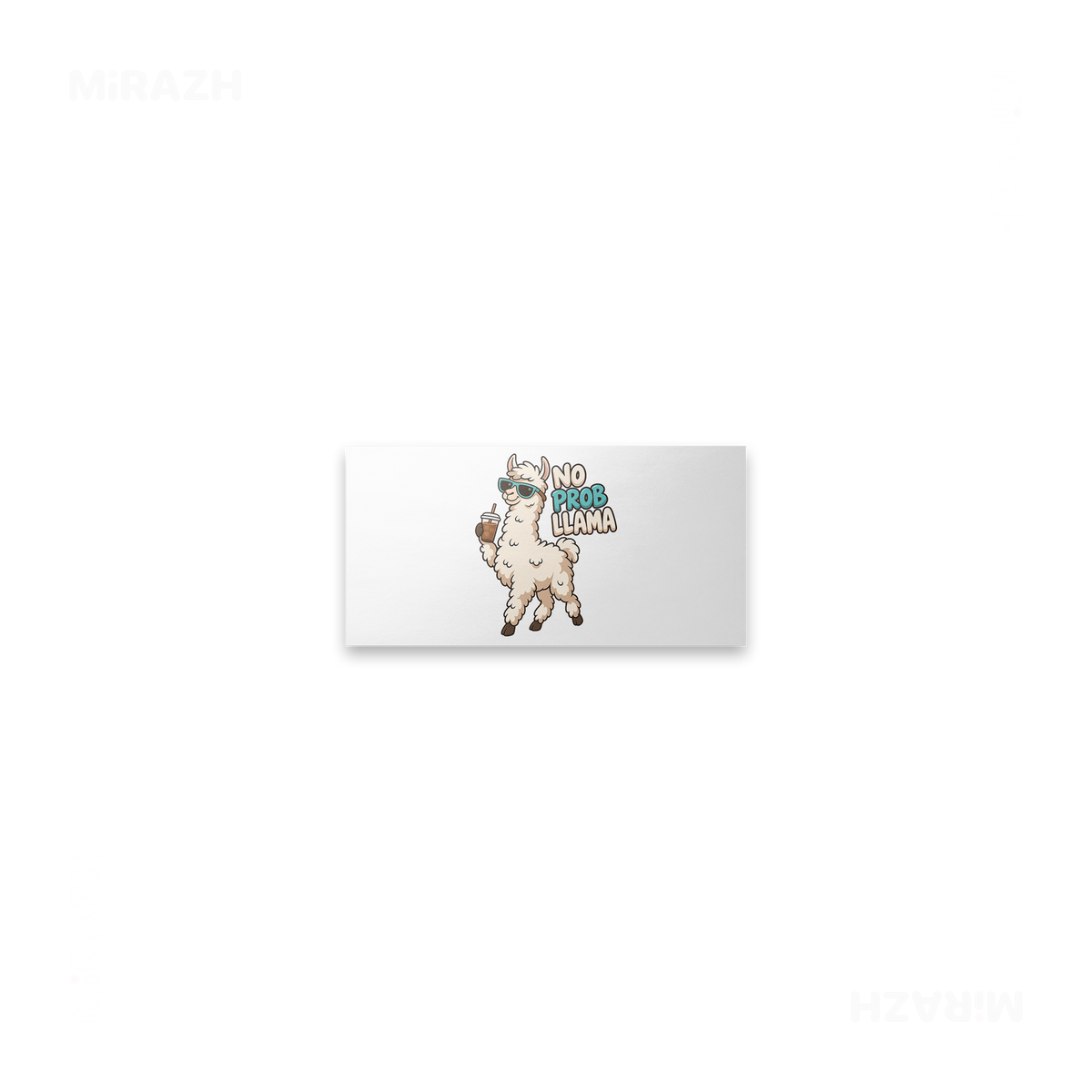 NoProbLlama Bumper Sticker 04