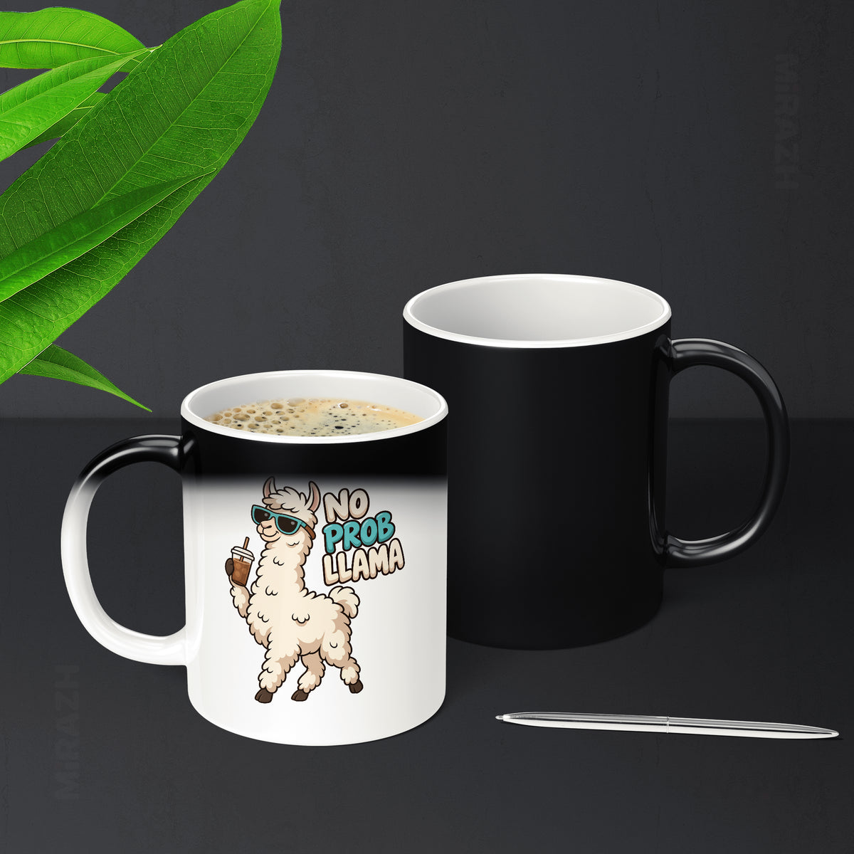 NoProbLlama Magic Ceramic Mug 02