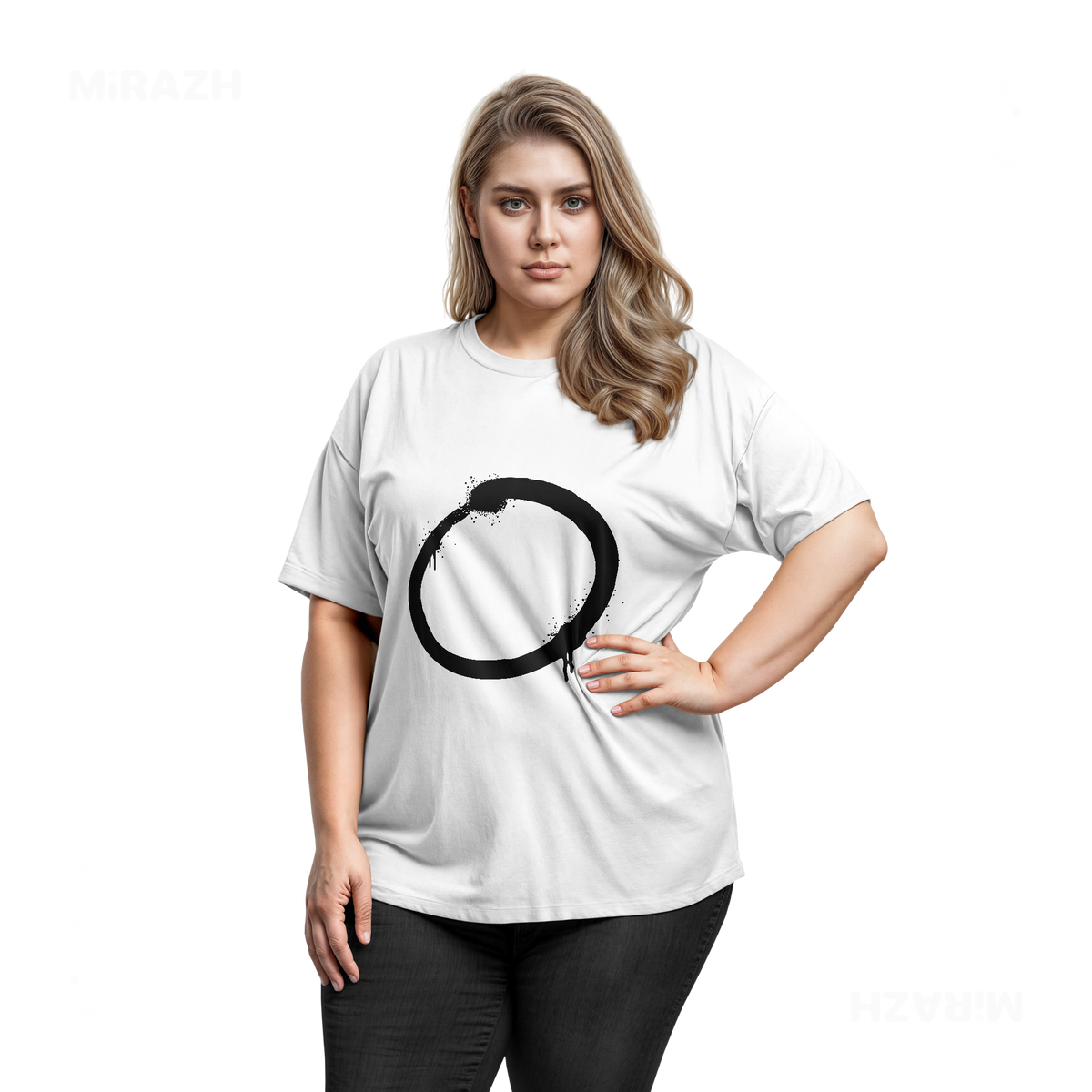 OpenCircle Adult T Shirt 03 White