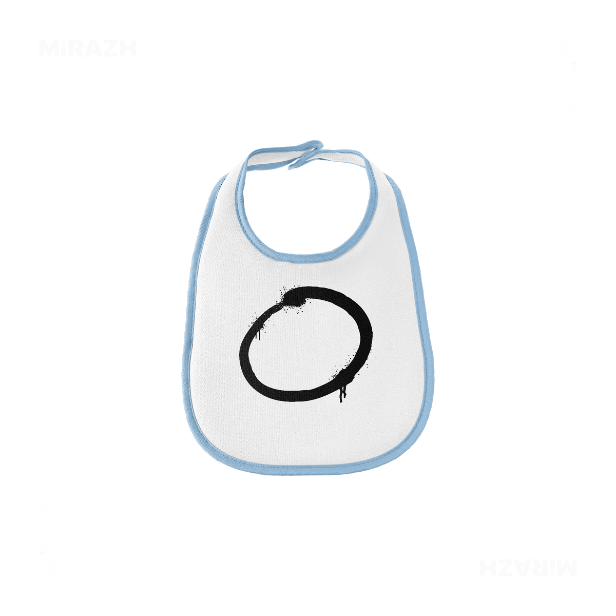 OpenCircle Baby Bibs 01 White Lightblue