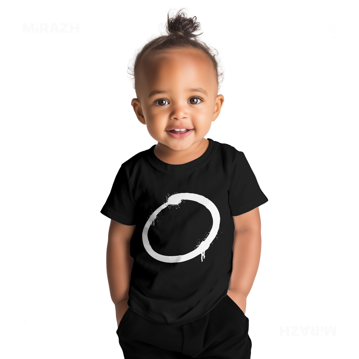 OpenCircle Baby T Shirt 04 Black