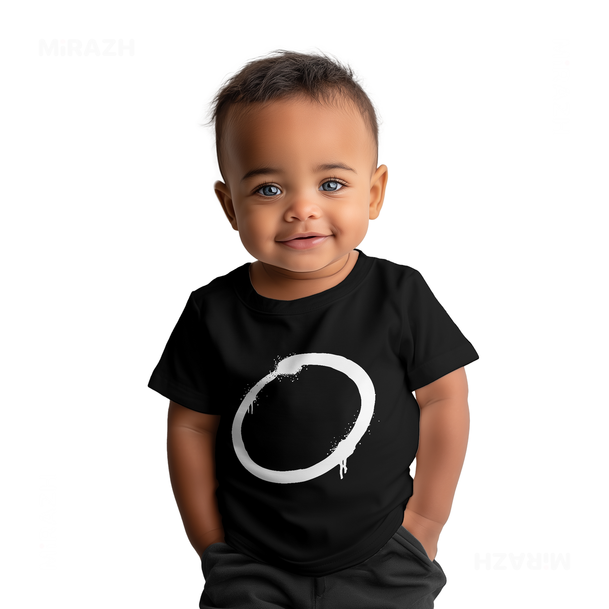 OpenCircle Baby T Shirt 05 Black