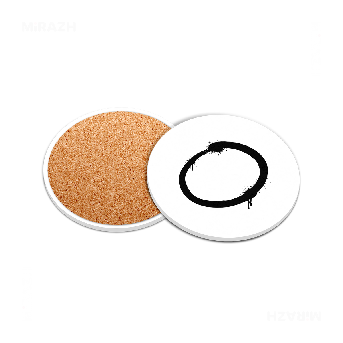 OpenCircle Ceramic Coaster 05 Round