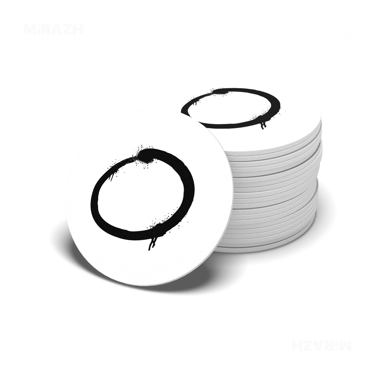 OpenCircle Ceramic Coaster 06 Round