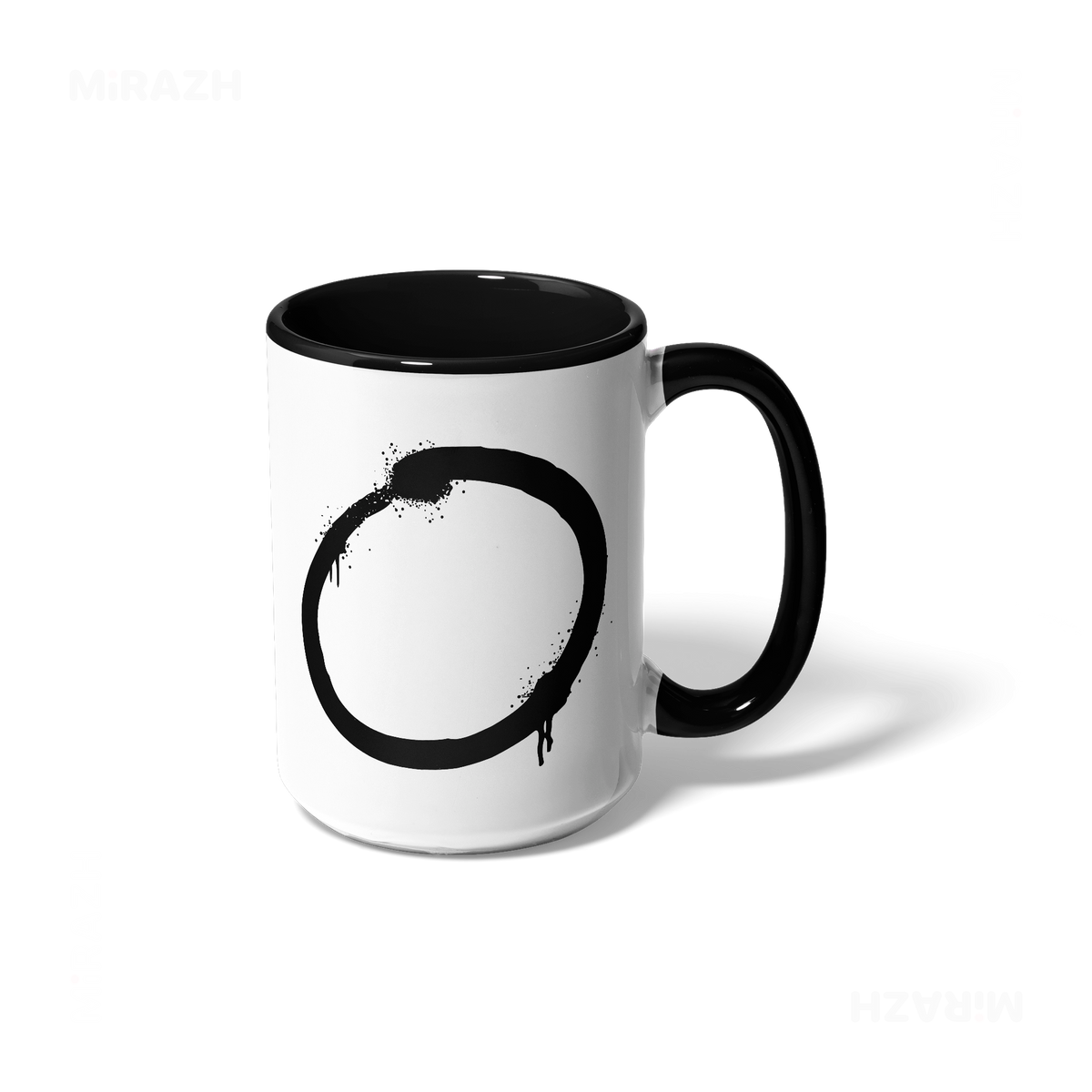 OpenCircle Ceramic Mug 01 White Black