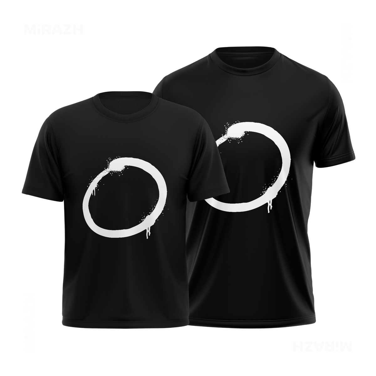 OpenCircle Couple T Shirt 01 Black