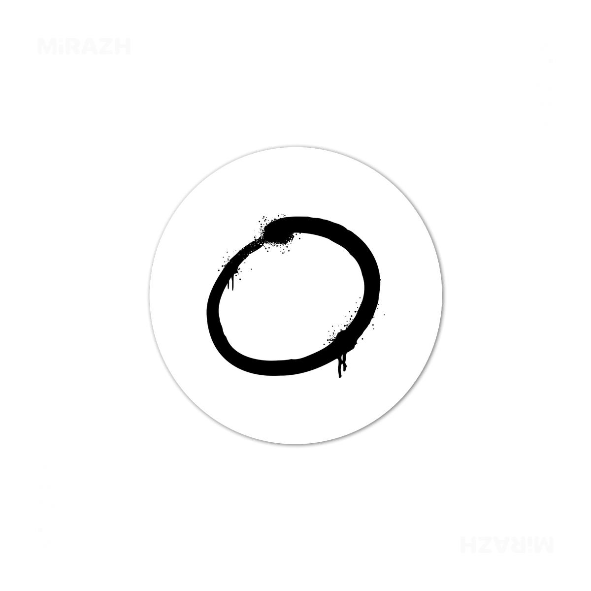 OpenCircle High Gloss Coaster 03 Round