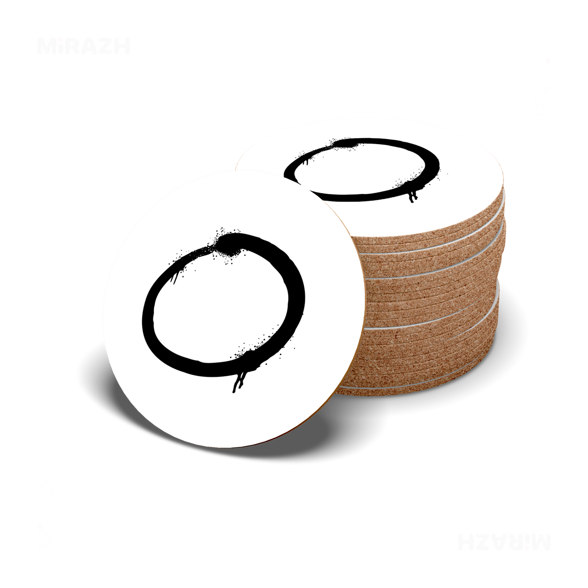 OpenCircle High Gloss Coaster 06 Round
