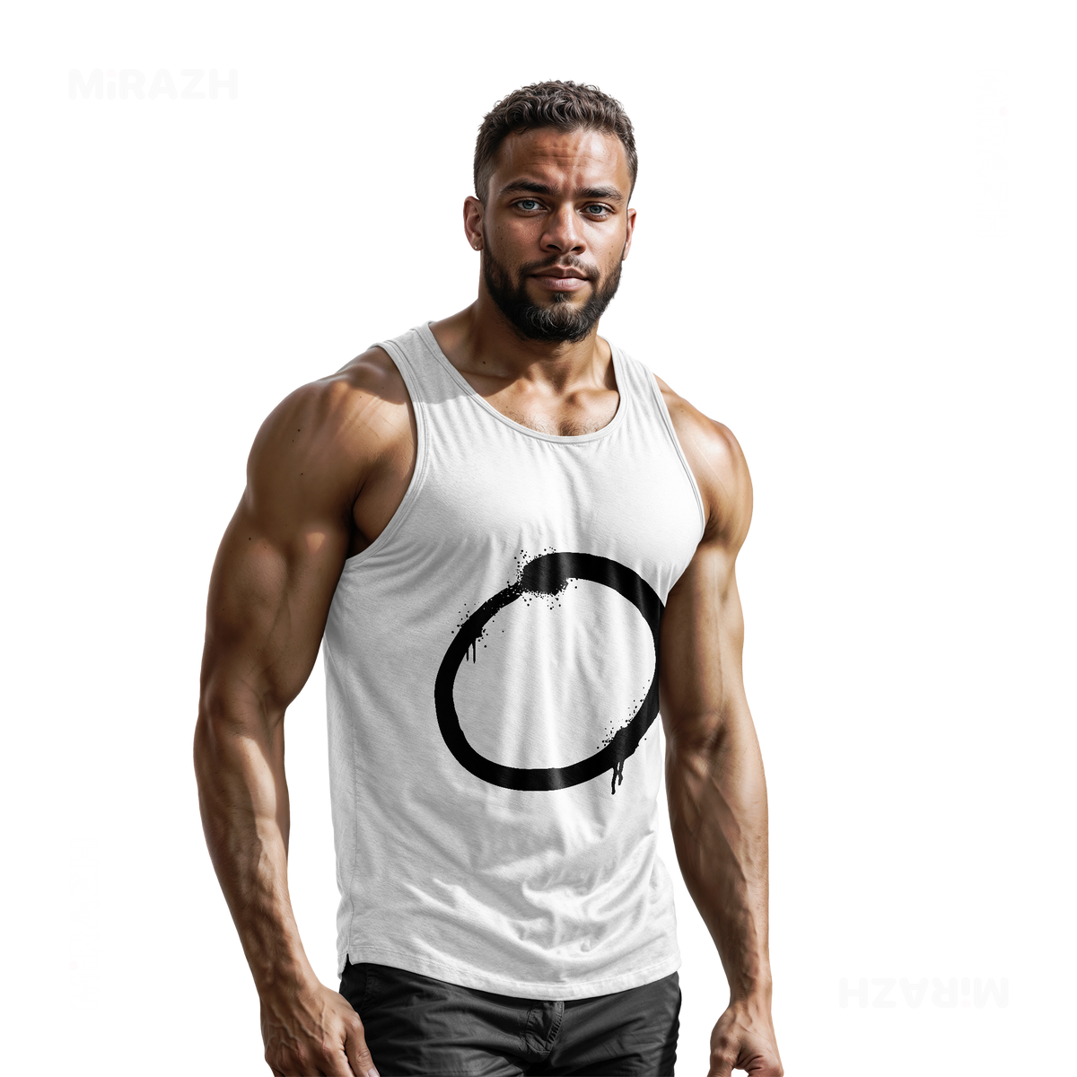 OpenCircle Tank Tops 02 White