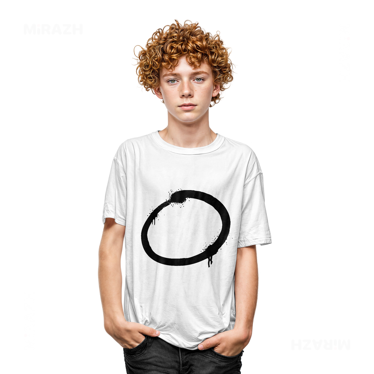OpenCircle Youth T Shirt 05 White