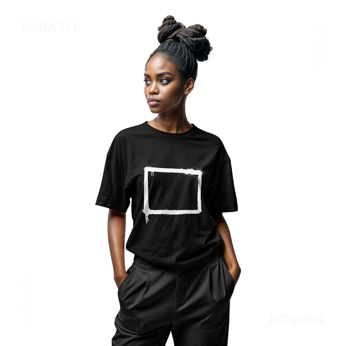 OpenSquare Adult T Shirt 04 Black