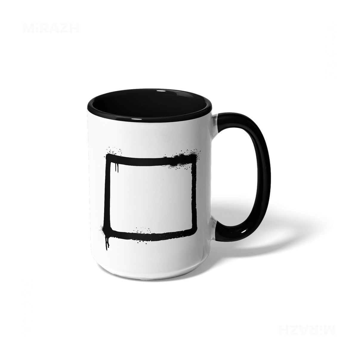 OpenSquare Ceramic Mug 01 White Black