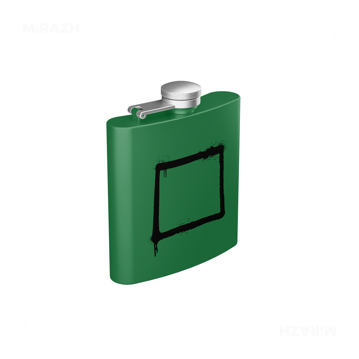 OpenSquare Hip Flasks 03 Green