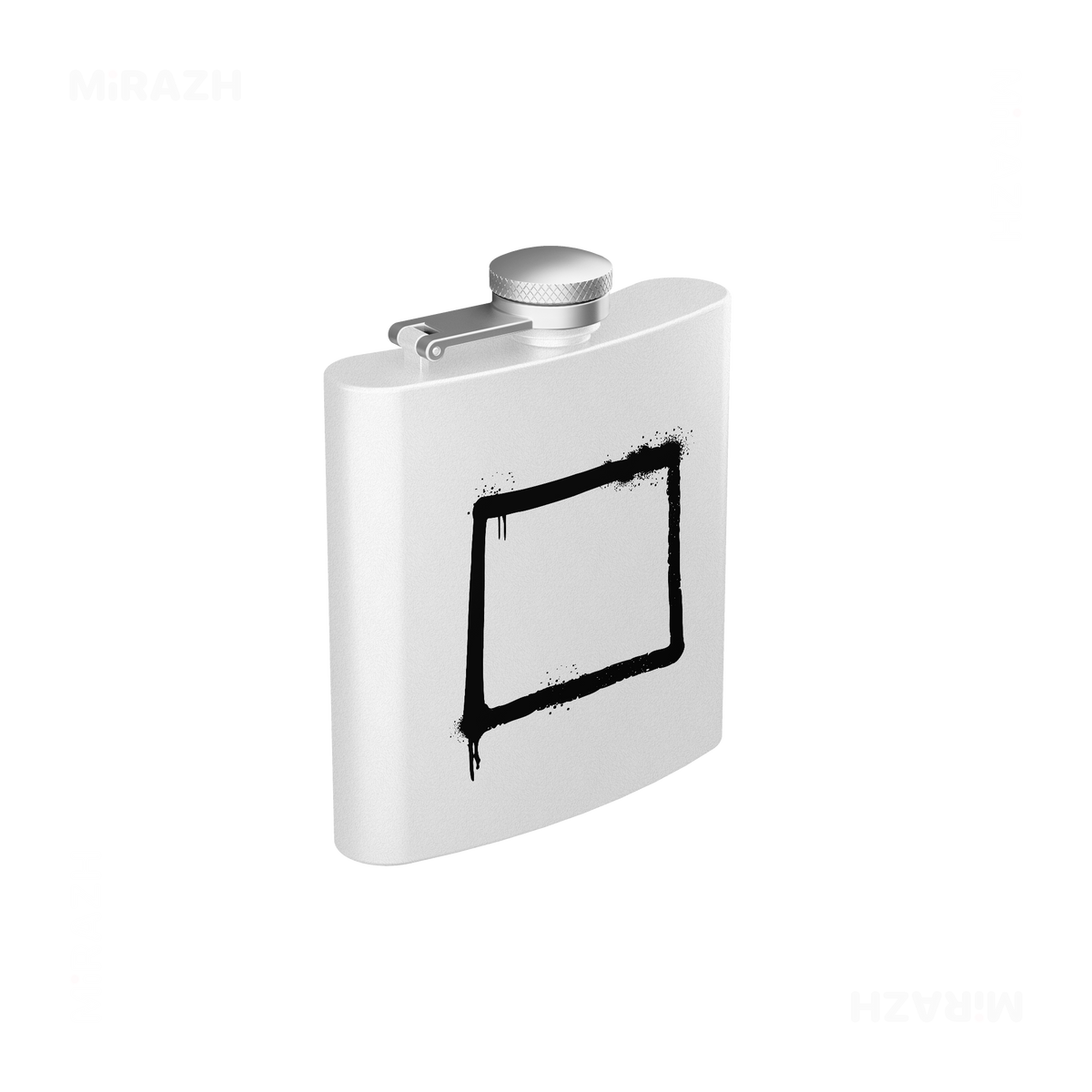 OpenSquare Hip Flasks 03 White