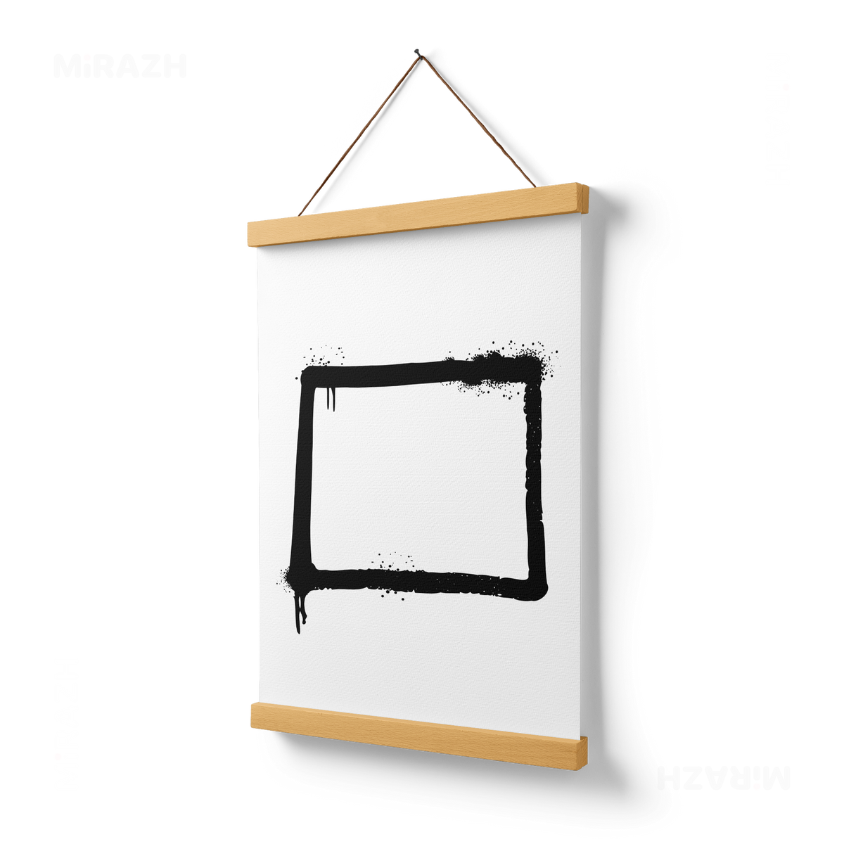OpenSquare Magnetic Hanger Poster 03 Natural Wood