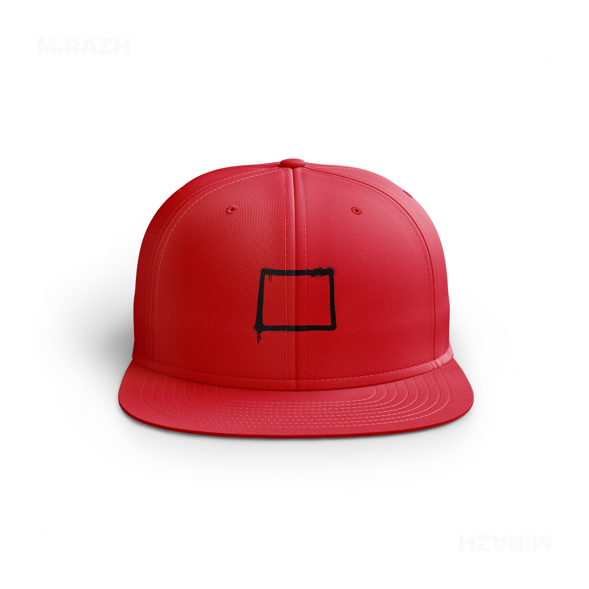 OpenSquare Snapback Caps 01 Red DTF