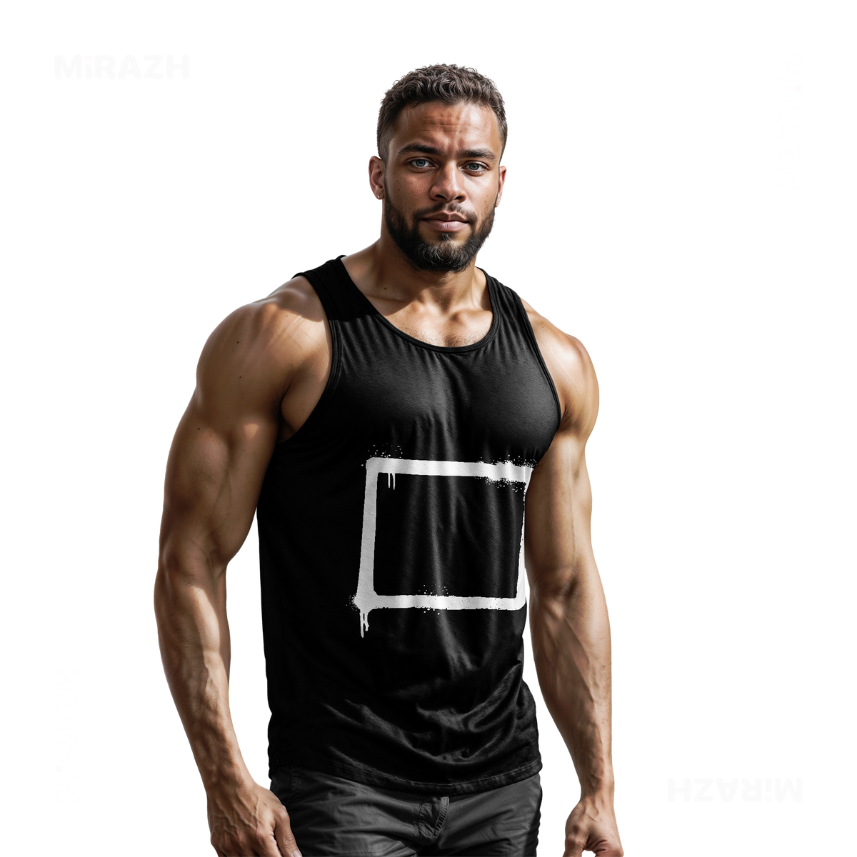 OpenSquare Tank Tops 02 Black
