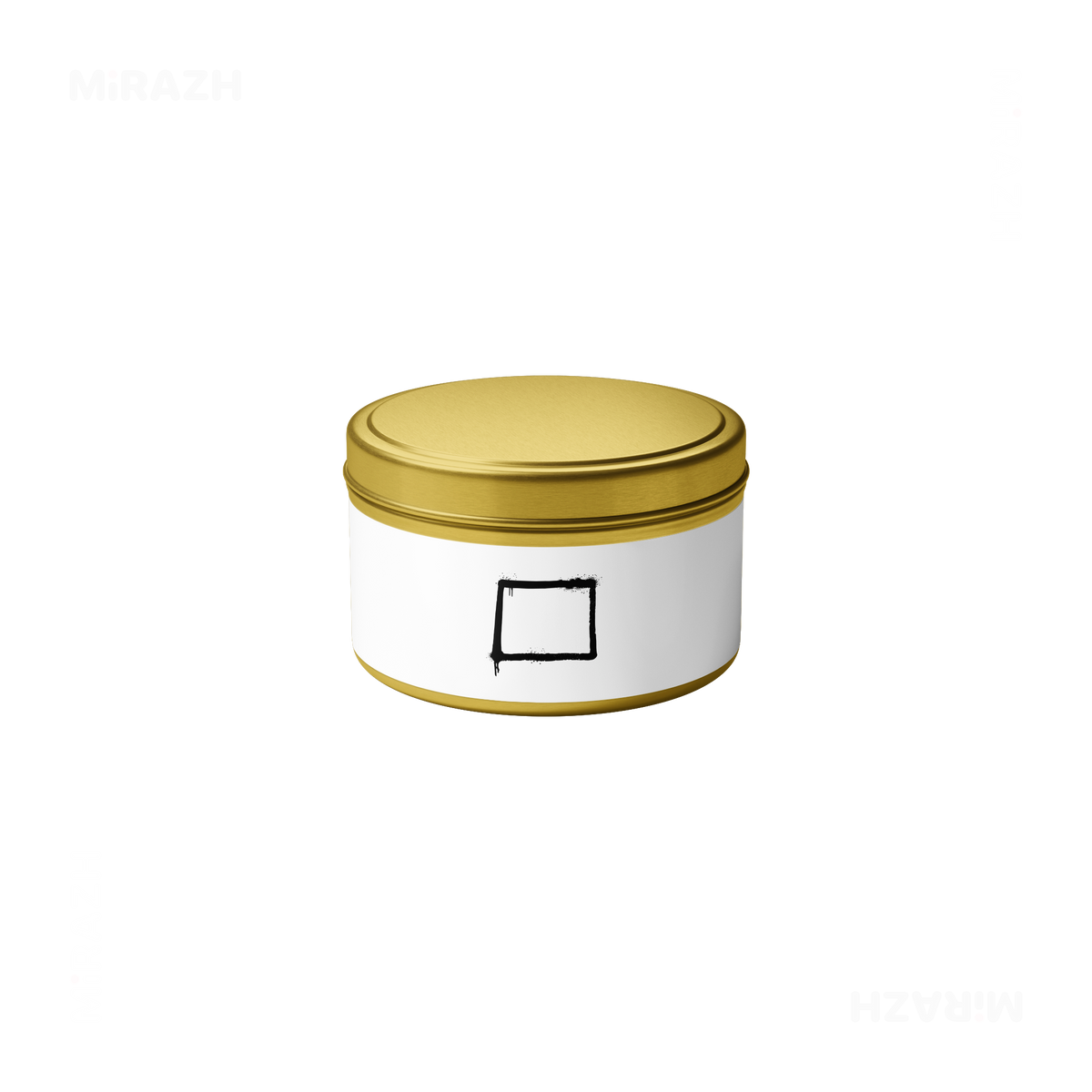 OpenSquare Tin Candle 04 Gold