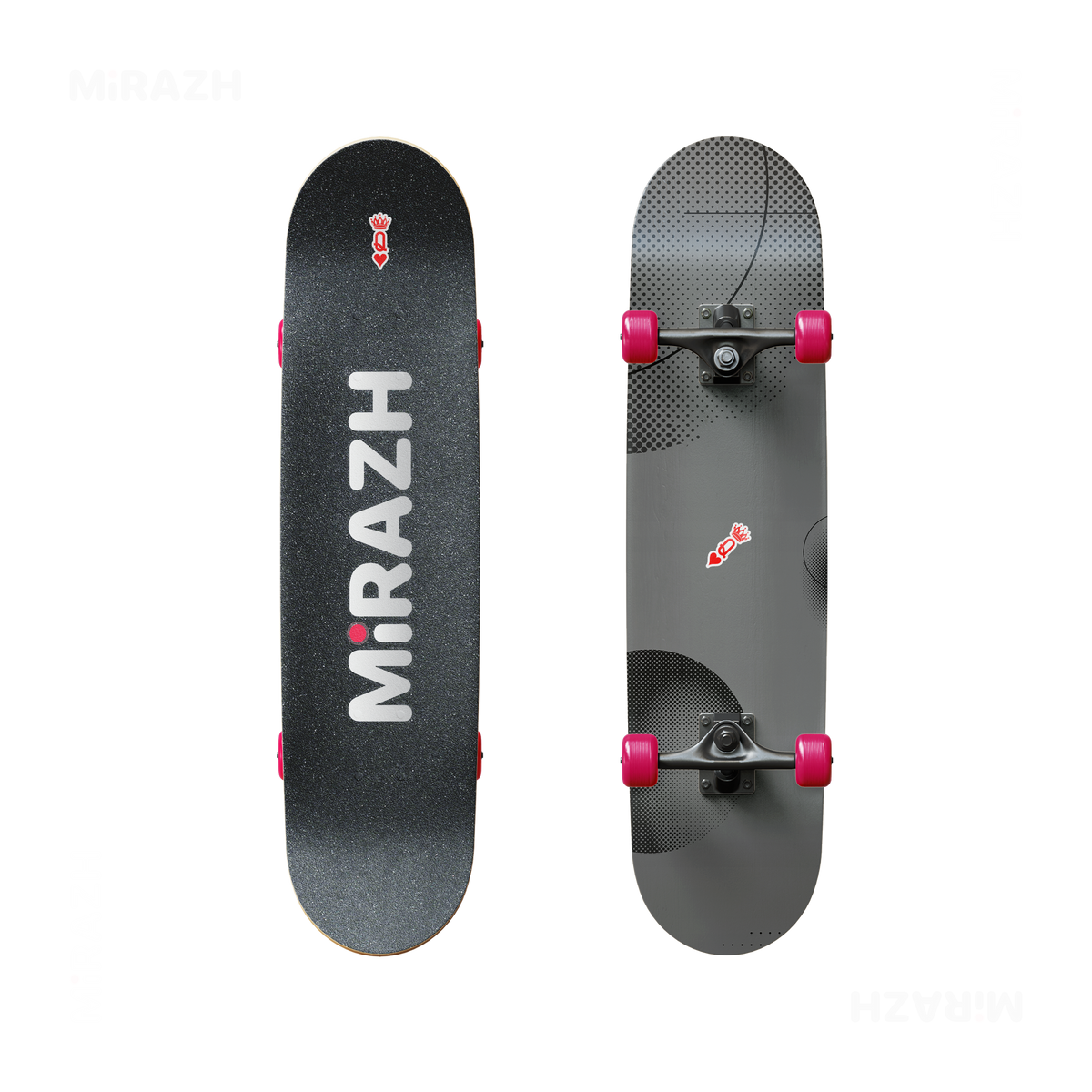 QueenOfHearts Die Cut Outdoor Sticker 03 White