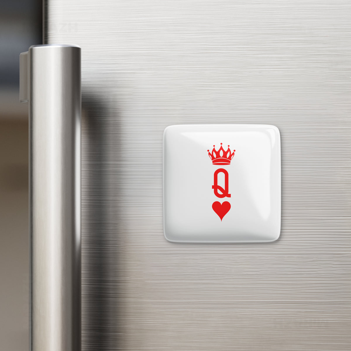 QueenOfHearts Porcelain Magnet 02