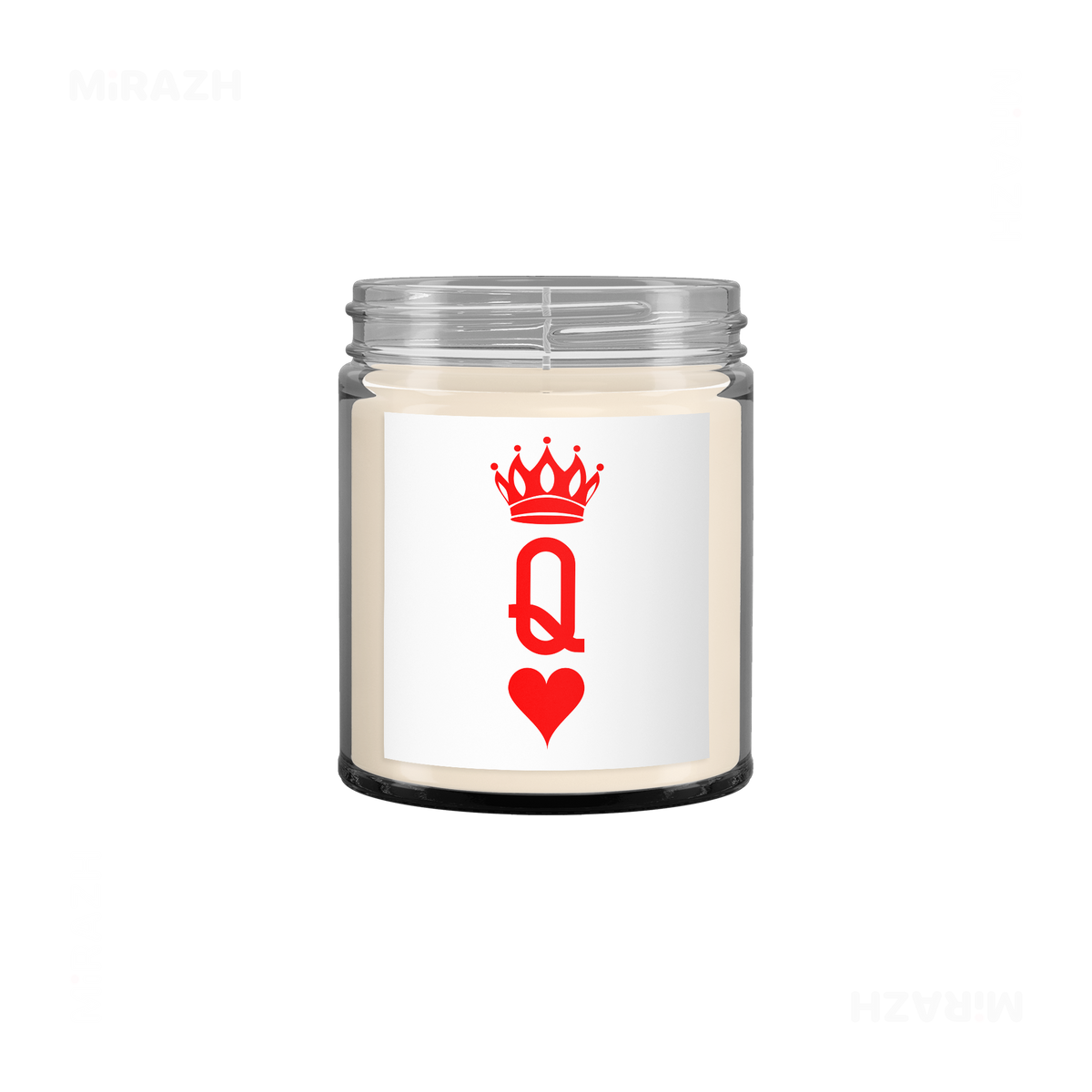QueenOfHearts Scented Candle 03 Clear