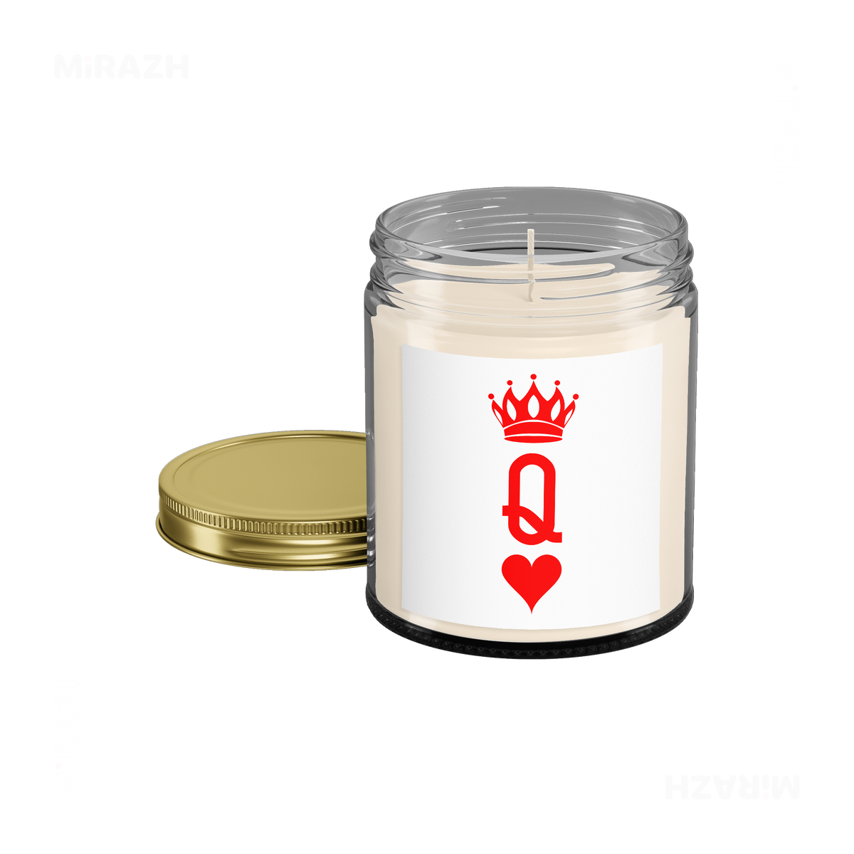 QueenOfHearts Scented Candle 05 Clear