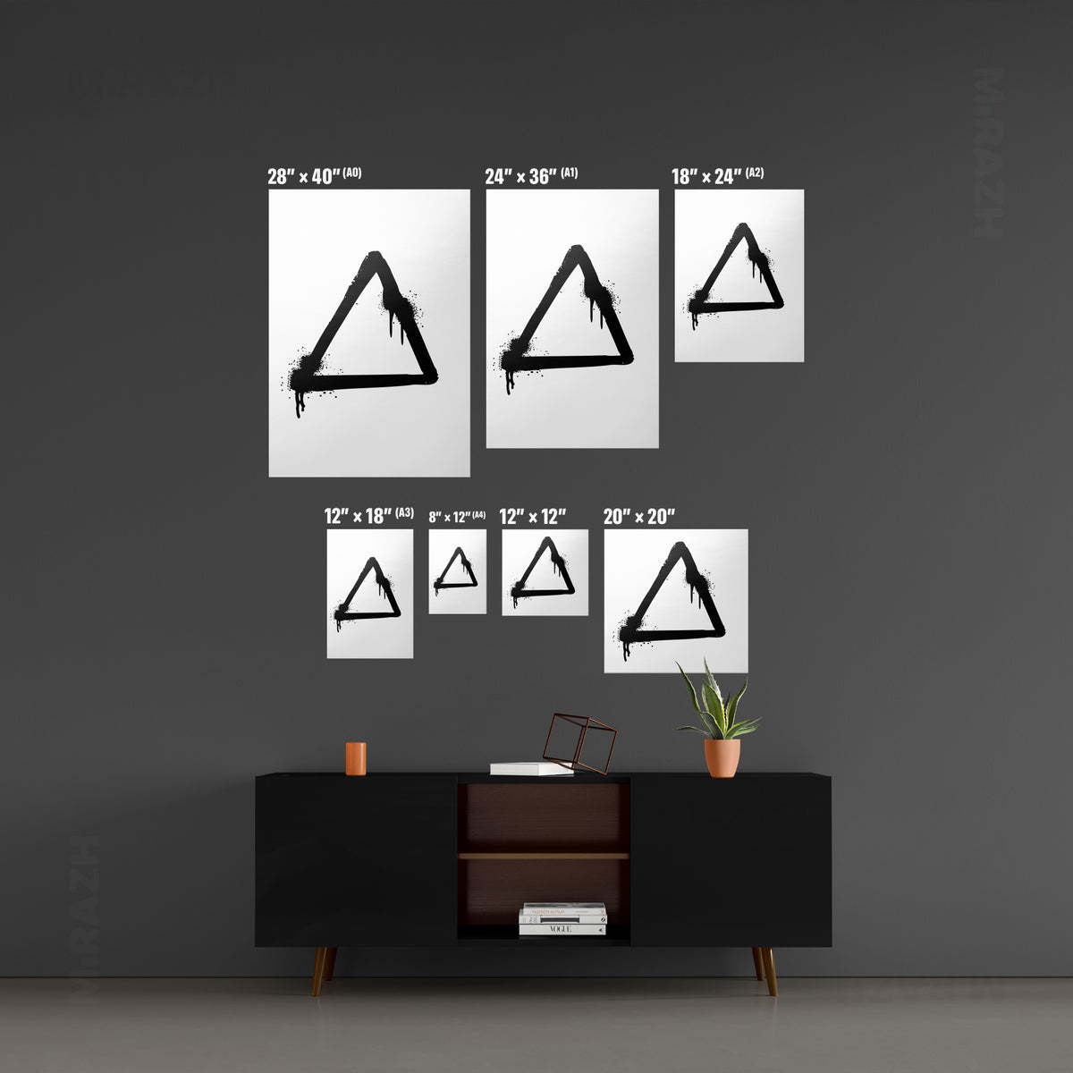RisingTriangle Acrylic Print 05