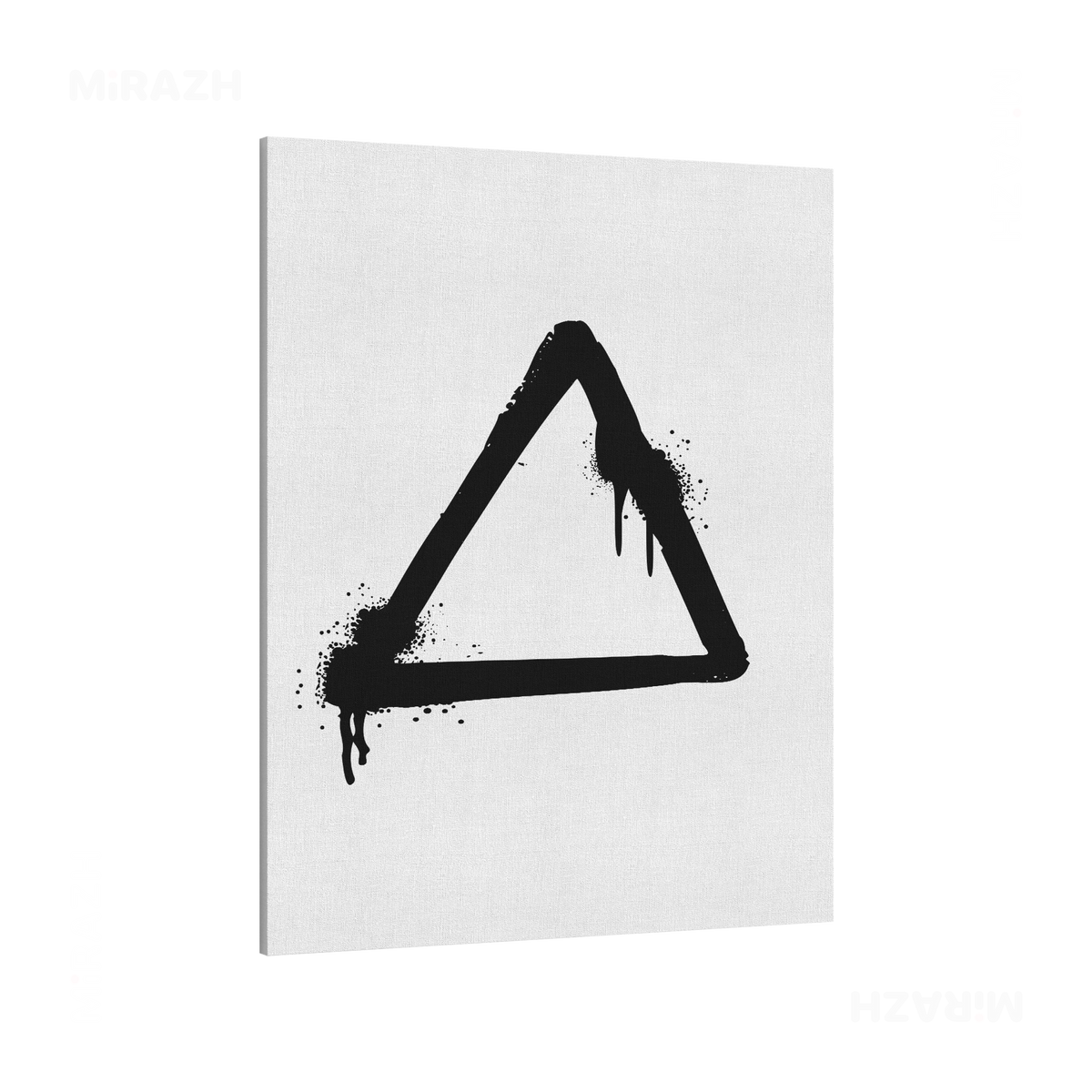 RisingTriangle Frameless Canvas 01