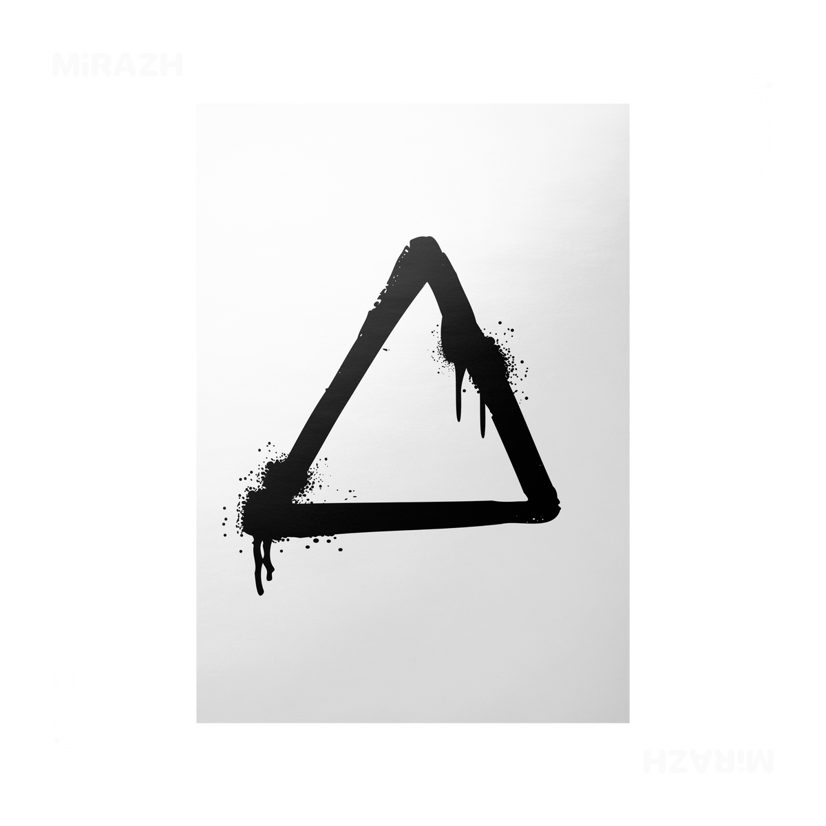 RisingTriangle Frameless Poster 01 Matte