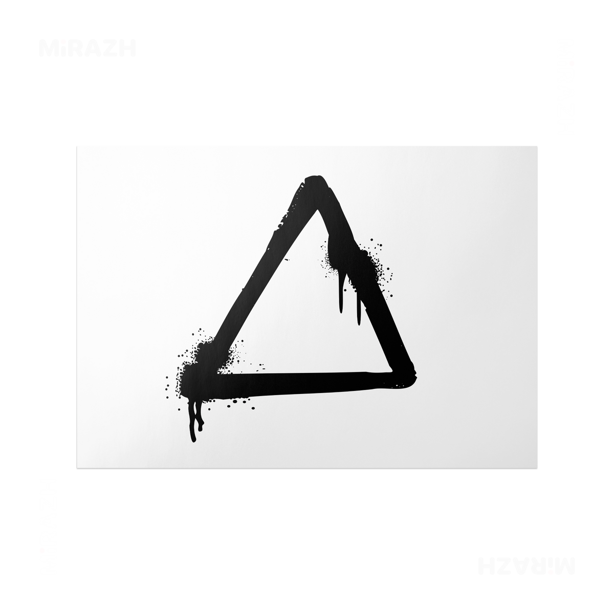 RisingTriangle Frameless Poster 03 Matte