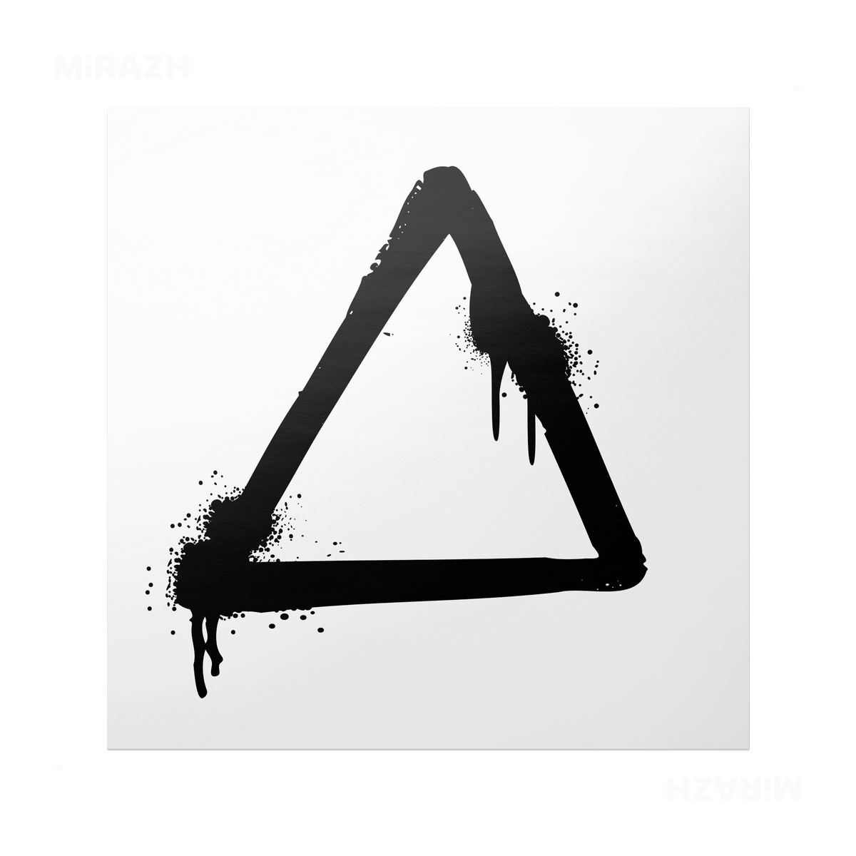 RisingTriangle Frameless Poster 04 Matte