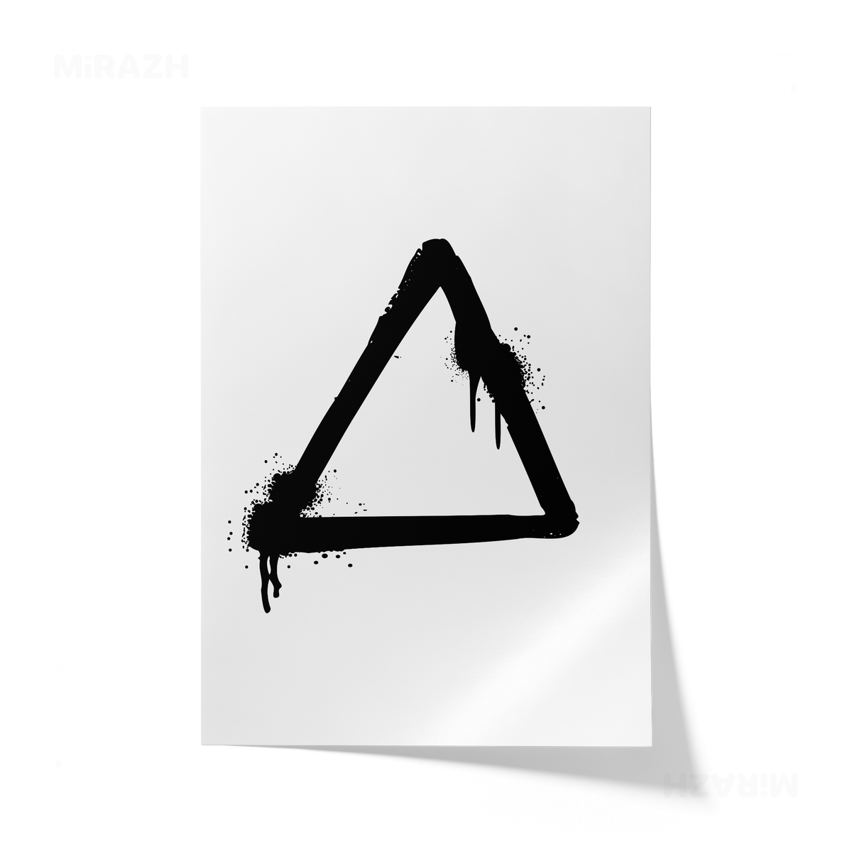 RisingTriangle Giclee Print 01